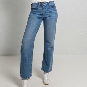 The GREAT. Lasso Jeans Size 24 NWOT Premium Western High-Rise Denim Vintage Look